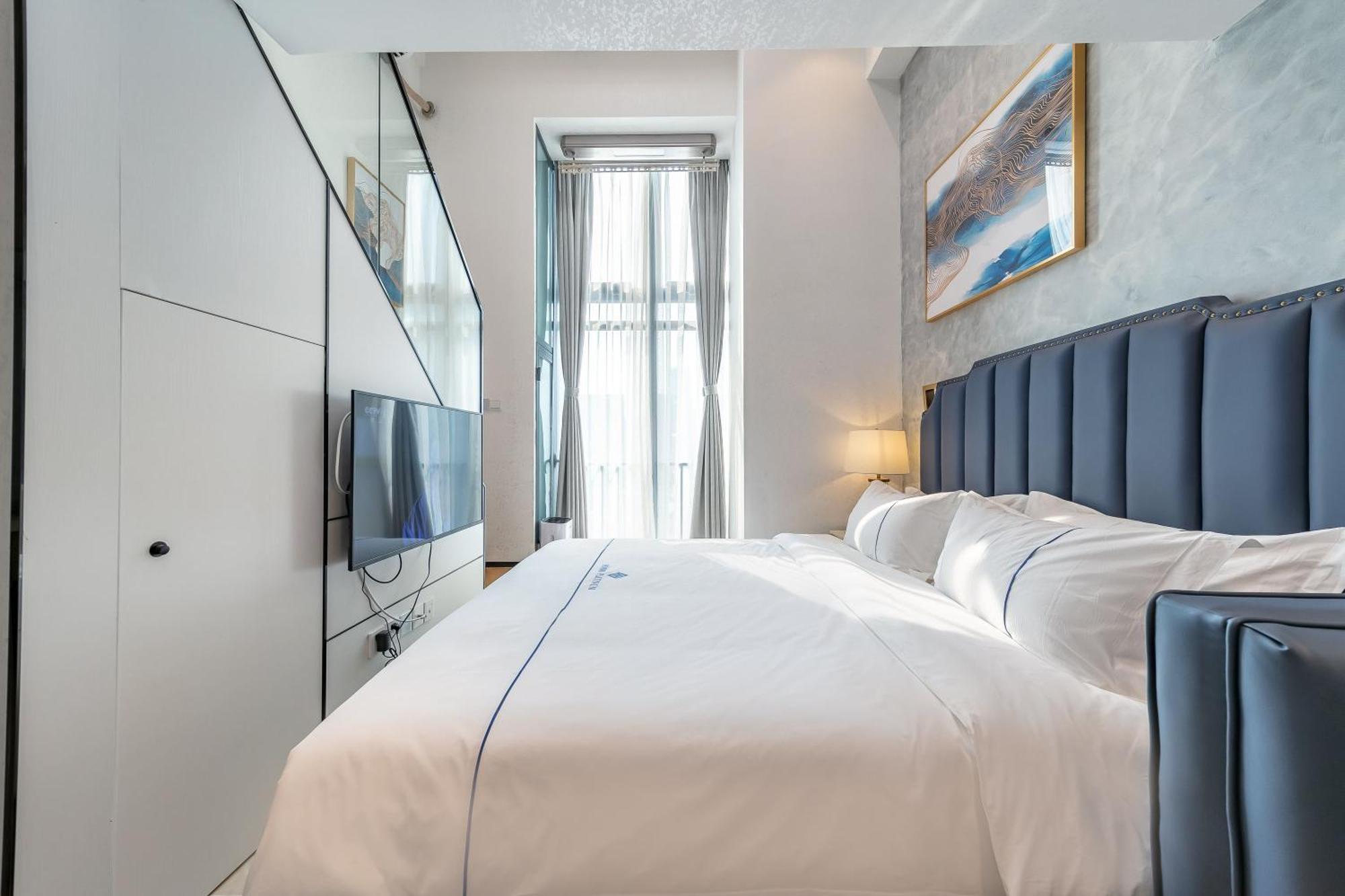 Gepai Executive Apartment - Shenzhen Futian Convention And Exhibition Center Luaran gambar